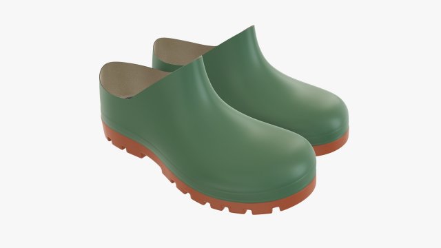 Waterproof rubber boots 02 Modello 3D .c4d .max .obj .3ds .fbx .stl .blend 