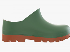 Waterproof rubber boots 02 Modello 3D