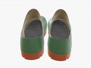 Waterproof rubber boots 02 3D Model