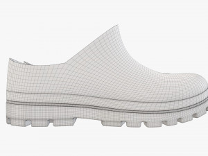 Waterproof rubber boots 02 Modello 3D