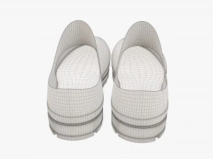 Waterproof rubber boots 02 3D Model
