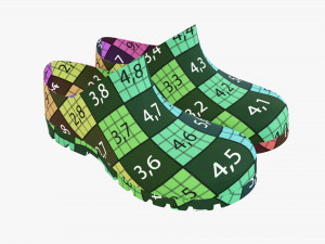 Waterproof rubber boots 02 Modello 3D
