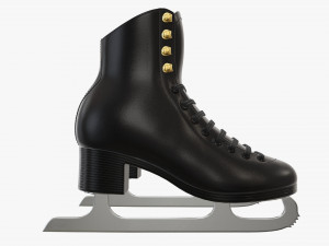Womens figure ice skates Modelo 3D