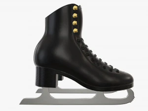 Womens figure ice skates 3D Model