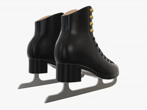 Womens figure ice skates 3D Model