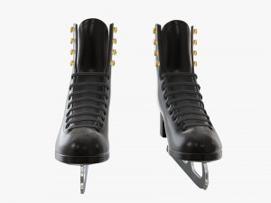 Womens figure ice skates Modelo 3D