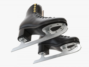 Womens figure ice skates Modelo 3D