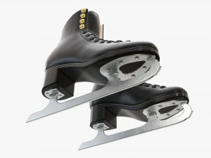 Womens figure ice skates 3D Model