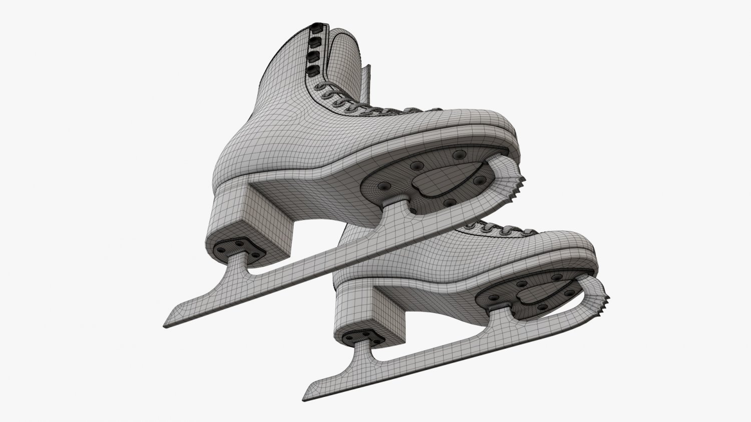 Womens figure ice skates 3D Model in Sports Equipment 3DExport