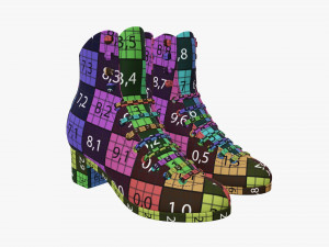 Womens footwear Modelo 3D
