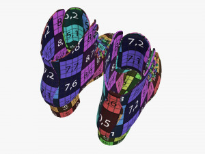 Womens footwear Modelo 3D