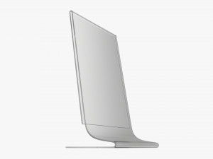 Acrylic table talker mockup 02 Modelo 3D