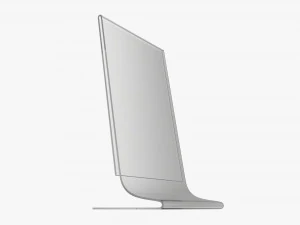 Acrylic table talker mockup 02 3D Model