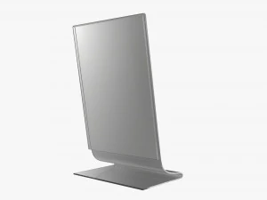 Acrylic table talker mockup 02 3D Model