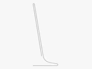 Acrylic table talker mockup 02 3D Model