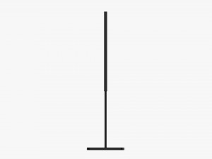 Advertising display stand mockup 02 Modelo 3D
