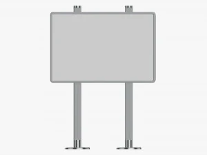 Maqueta de stand de exhibici&oacute;n publicitaria 04 Modelo 3D