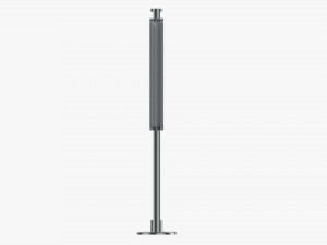 Advertising display stand mockup 04 3D Model