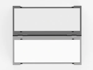 Maqueta de puesto callejero publicitario 02 Modelo 3D