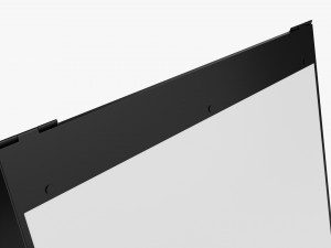 Advertising street stand mockup 03 Modelo 3D