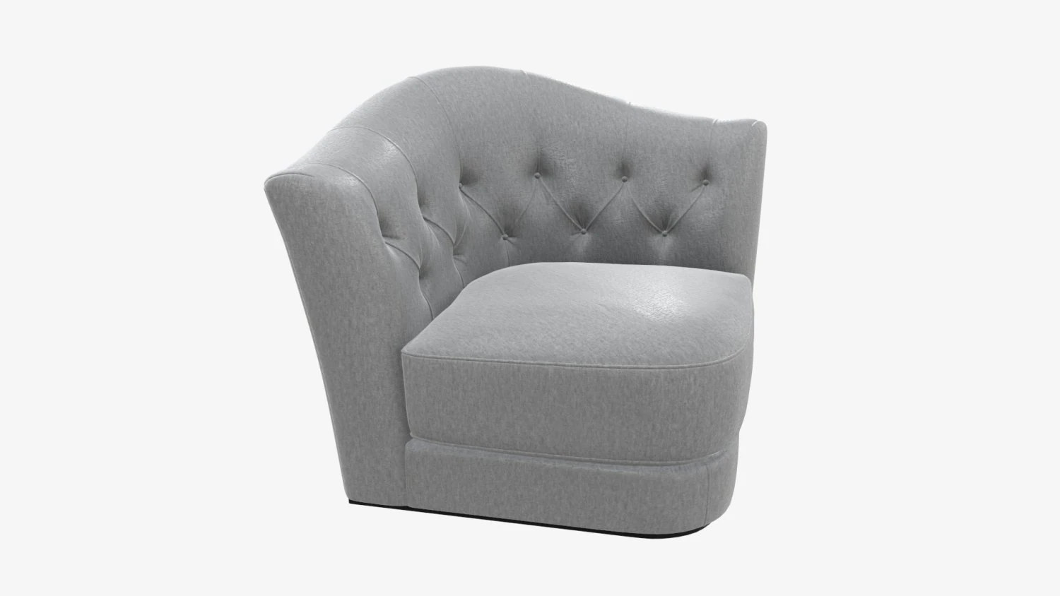 Armchair 01 3D Model .c4d .max .obj .3ds .fbx .stl .blend 