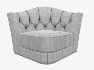 Armchair 01 3D Model