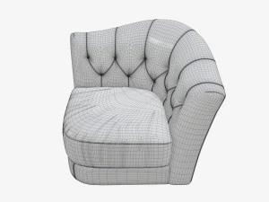 Armchair 01 3D Model