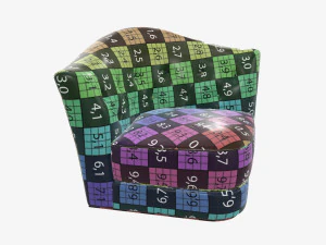 Armchair 01 3D Model