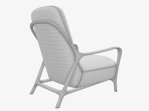 Armchair 02 3D Model