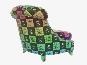 Armchair 05 3D Model