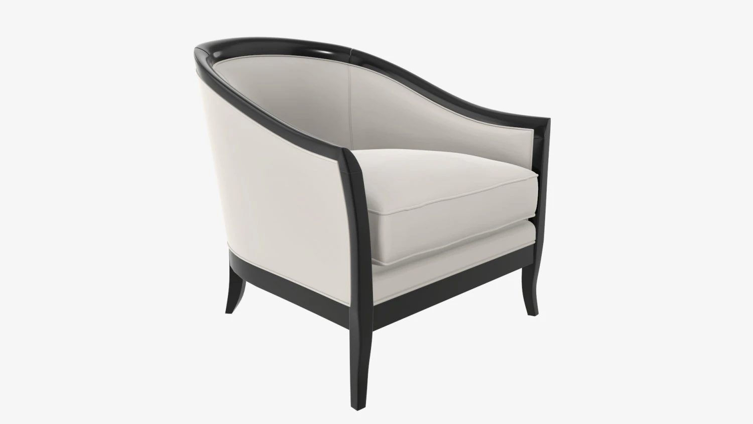 Armchair 06 3D Model .c4d .max .obj .3ds .fbx .stl .blend 