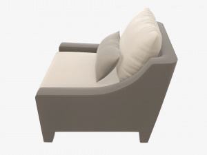 Armchair 08 Model 3D