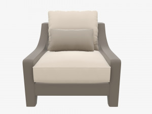 Armchair 08 Model 3D