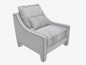 Armchair 08 Model 3D