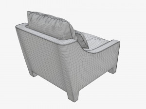 Armchair 08 Model 3D