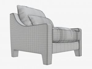 Armchair 08 Model 3D