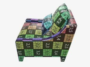 Armchair 08 3D Model