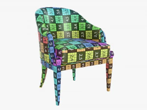 Armchair 11 3D Model