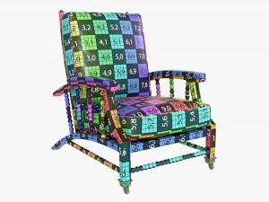 Armchair 12 3D Model