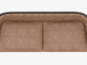 Cabriole style sofa 01 Modelo 3D