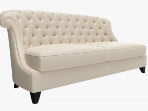 Chesterfield style sofa 3D-Modell