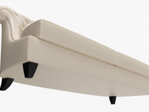 Chesterfield style sofa 3D-Modell