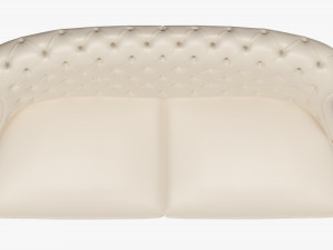 Chesterfield style sofa 3D-Modell