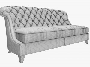 Chesterfield style sofa 3D-Modell