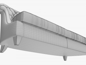 Chesterfield style sofa 3D-Modell