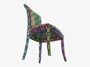 Classic chair 01 3D Model