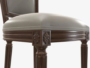 Classic chair 02 3D Model