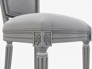 Classic chair 02 Modelo 3D