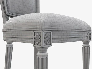 Classic chair 02 3D Model