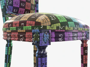 Classic chair 02 3D Model